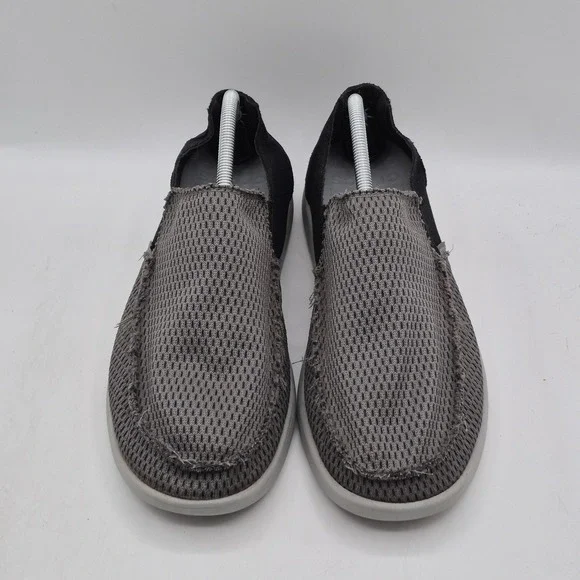 Crocs Shoes Mens Size 11 Gray Mesh Slip On Loafers Casual Lightweight Comfort - Picture 6 of 10